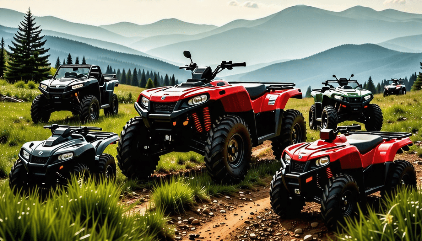 découvrez les différents types de quads disponibles sur le marché : quads sportifs, utilitaires, et tout terrain. choisissez le modèle qui correspond le mieux à vos besoins et à votre style de conduite.