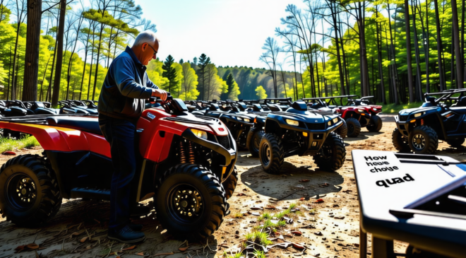 découvrez tout sur le quad : définition, fonctionnement et conseils pratiques pour bien le choisir selon vos besoins et vos préférences. informez-vous sur les critères essentiels pour faire le meilleur choix et profiter pleinement de vos aventures en plein air.